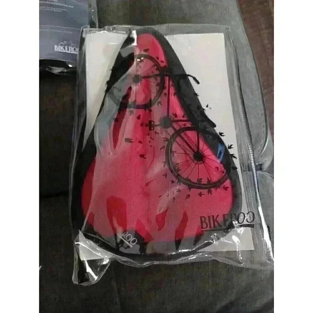 Bikeroo Small Exercise Gel Seat Cover Bicycle Cycling Size 11x7.1x1.8 Inches